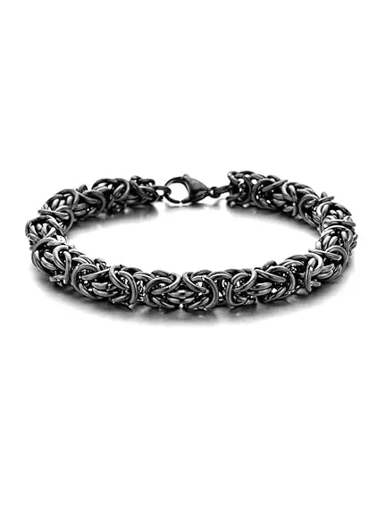 [A6] Bracelets for Men and Boys Bracelet for Men | Stainless Steel Linked Chain Bracelet 